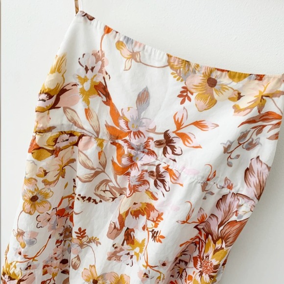 Bardot Floral Flow Tiered Maxi Dress Size S (US 6) - Picture 5 of 10